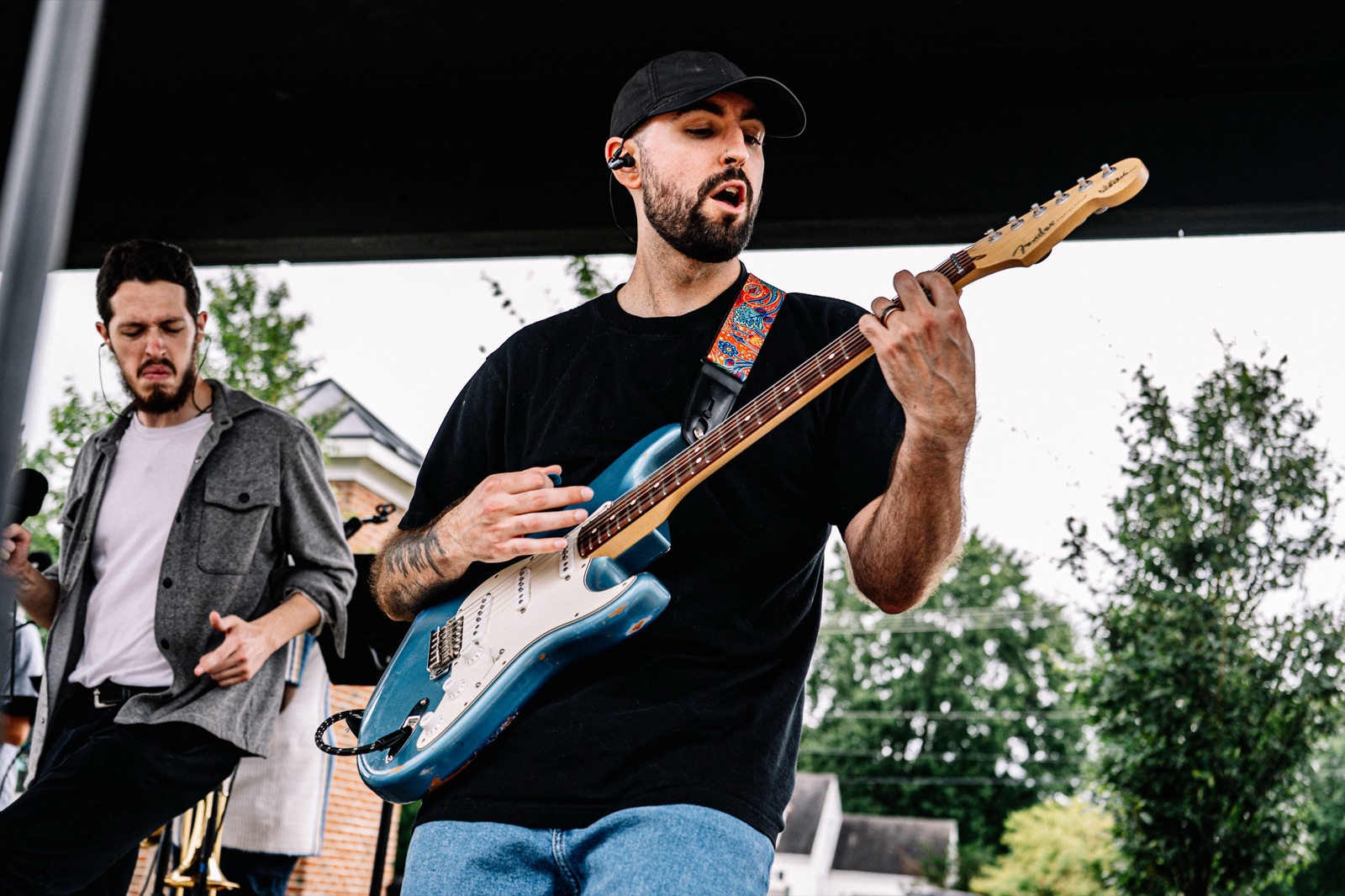 Bad Karl's guitarist and singer